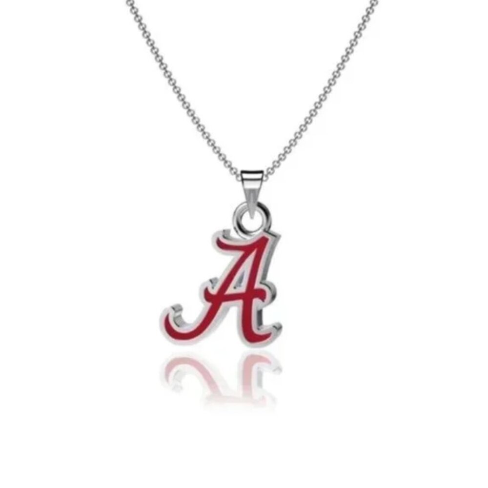NWOT University of Alabama Script A Necklace